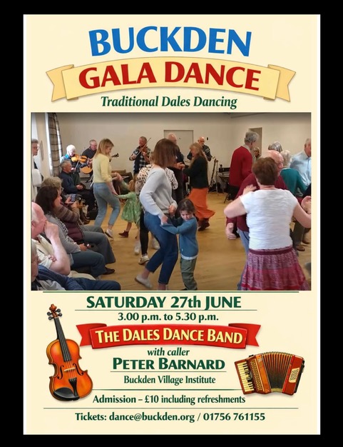Dales Dance in Buckden with Peter Barnard and the Dales Dance Band